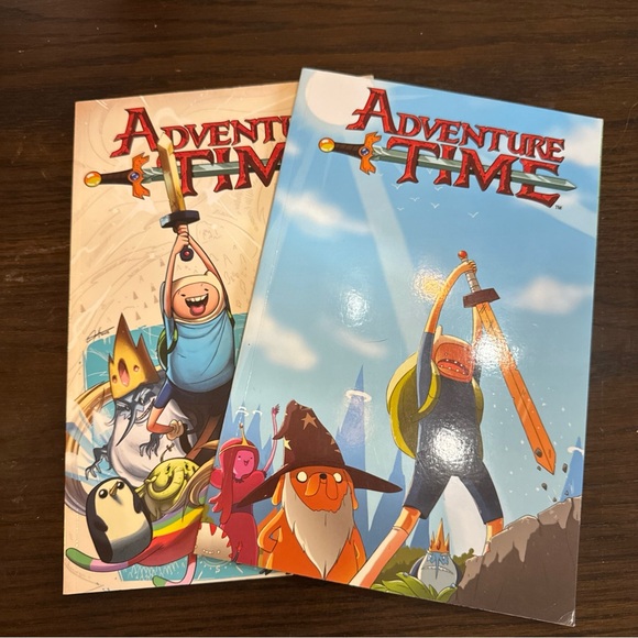 Cartoon Network — Adventure Time Graphic Novels, Volumes 3 And 5, Set Of 2 Books - Picture 1 of 2